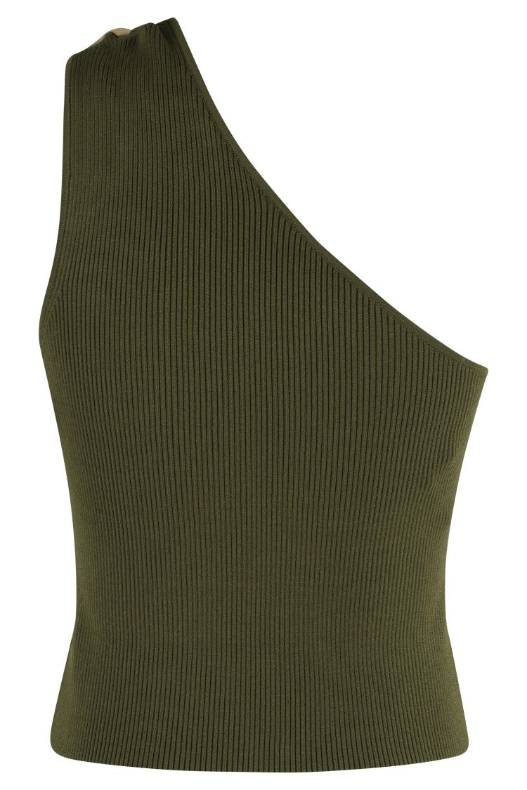Simkhai Fenix One-Shoulder Top