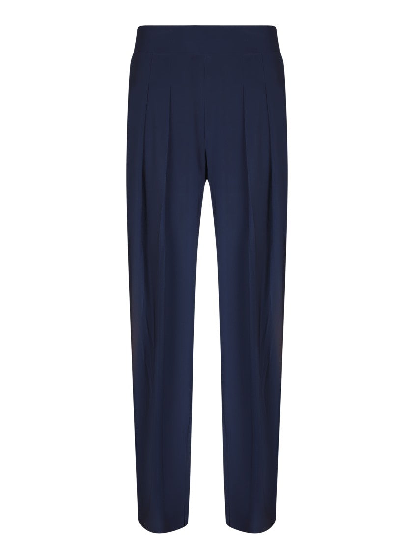 Norma Kamali Tailored Trousers With High Waist And Pleats
