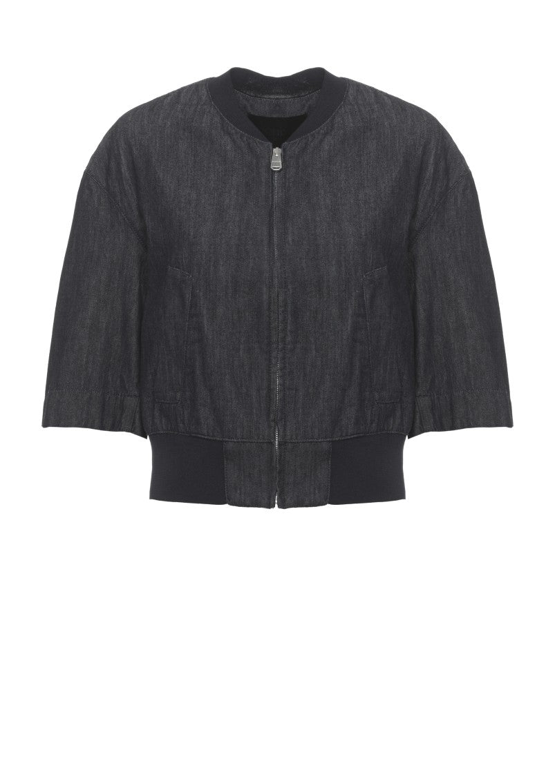 Dondup Choker Trims Denim Jacket