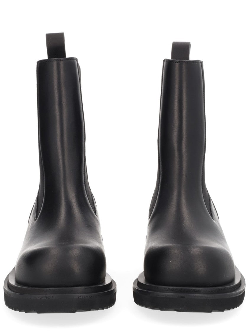 Rick Owens Beatle Gabe Elastic Side Boots