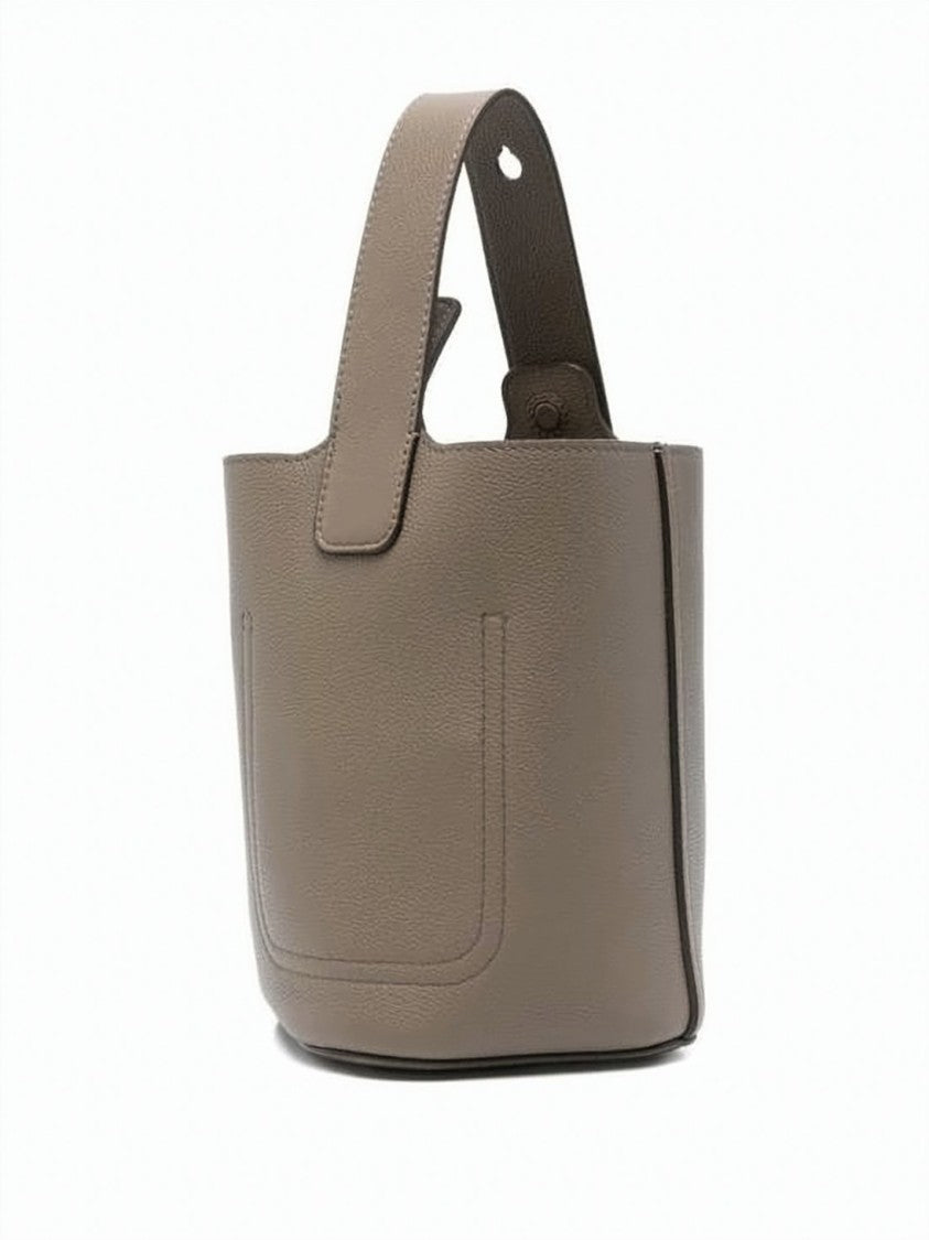 Loewe Structured Calf Leather Tote Bag With Decorative Cutouts