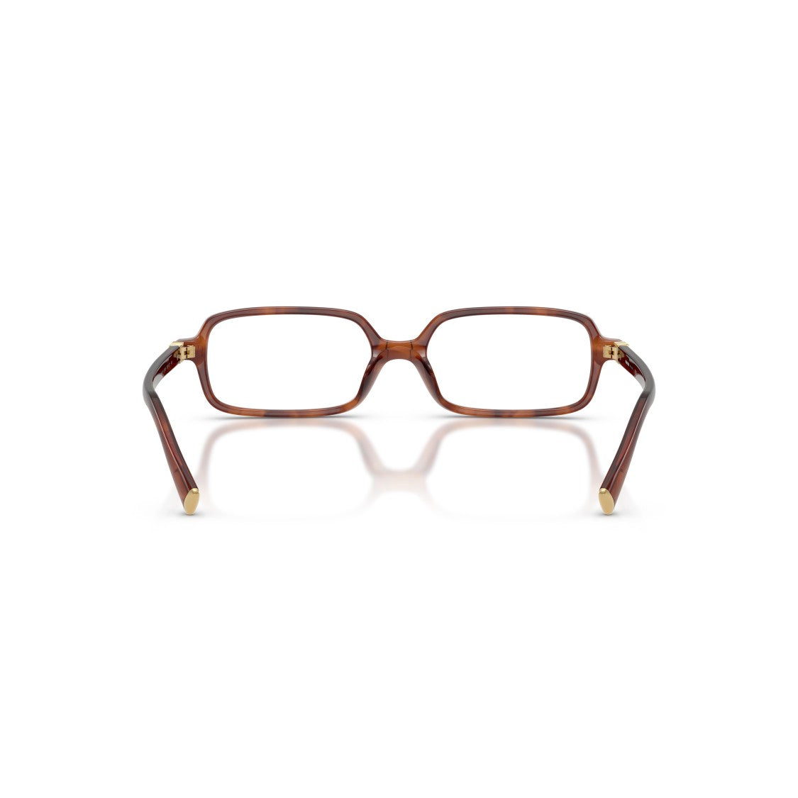 Miu Miu 0Mu 01Yv Tortoiseshell Acetate Rectangular Eyeglasses