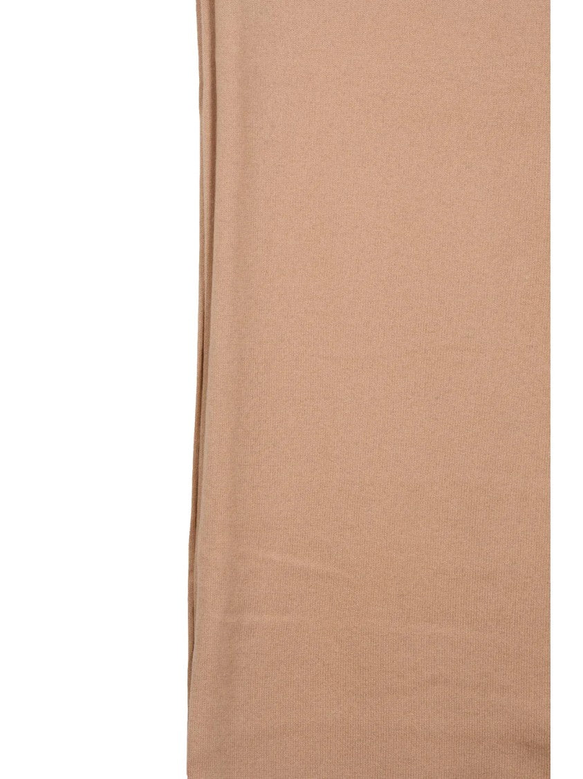 Alpha Studio Beige Large Rectangular Wool-Cashmere Stole