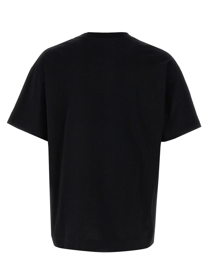 Givenchy Cotton Crewneck T-Shirt With Logo Embroidery