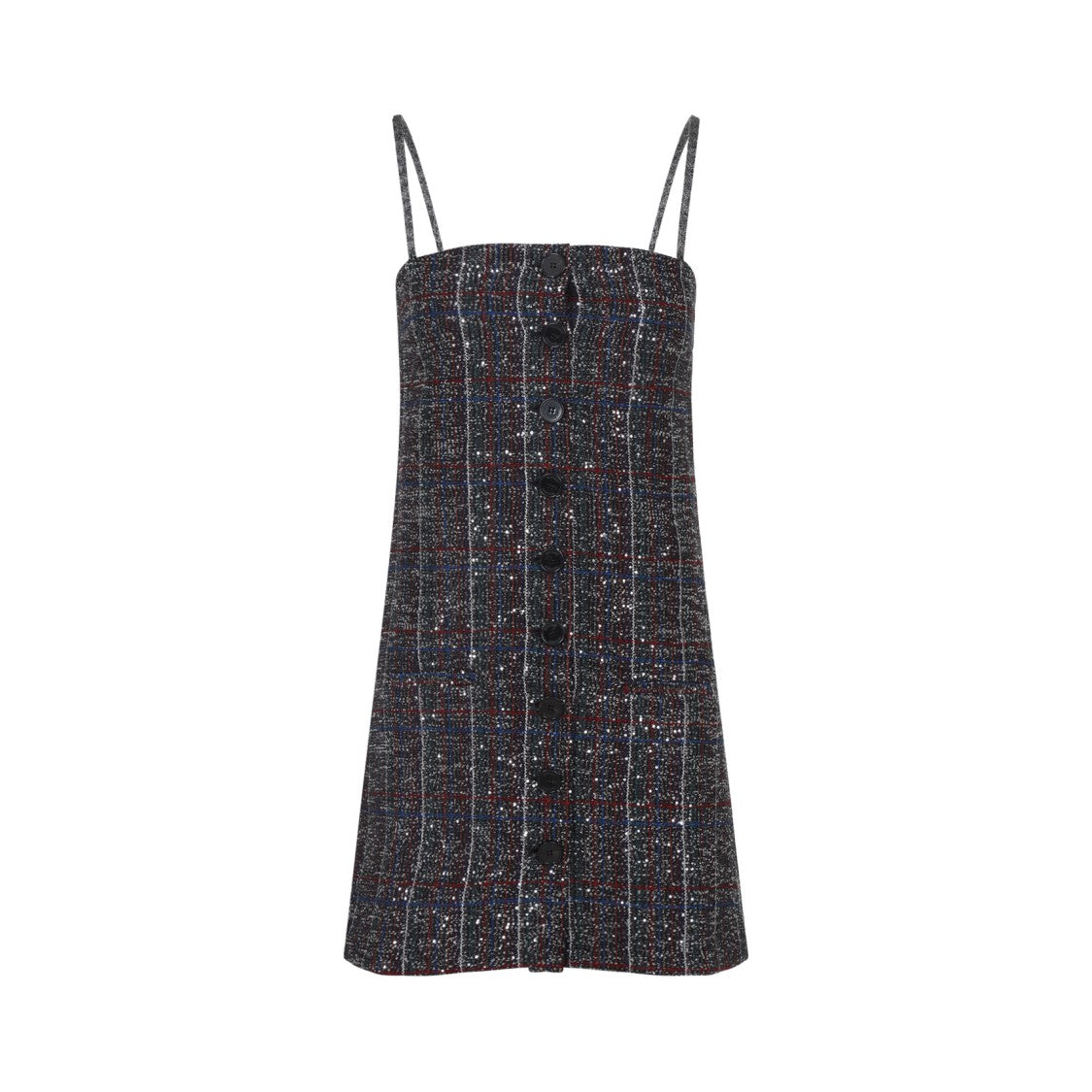 Missoni Multicolour Textured Mini Dress With Spaghetti Straps
