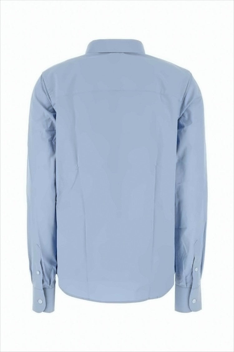 Ami Classic Button-Up Shirt With Crisp Collar