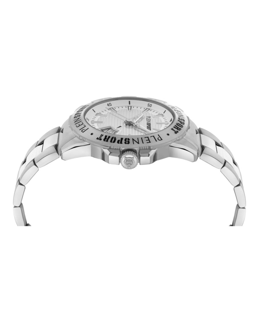 Plein Sport Rampage Bracelet Watch With Silver Enamel Dial