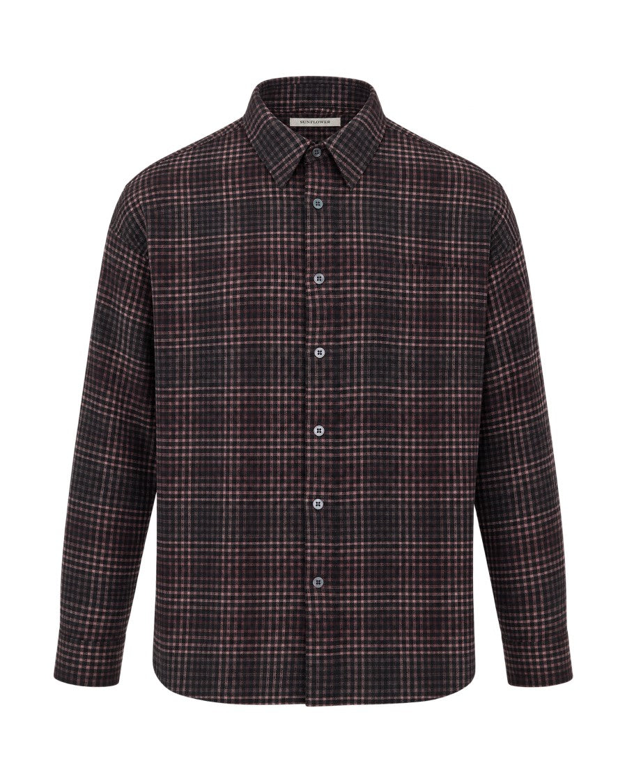 Sunflower Stable Pink Checked Long-Sleeve Shirt