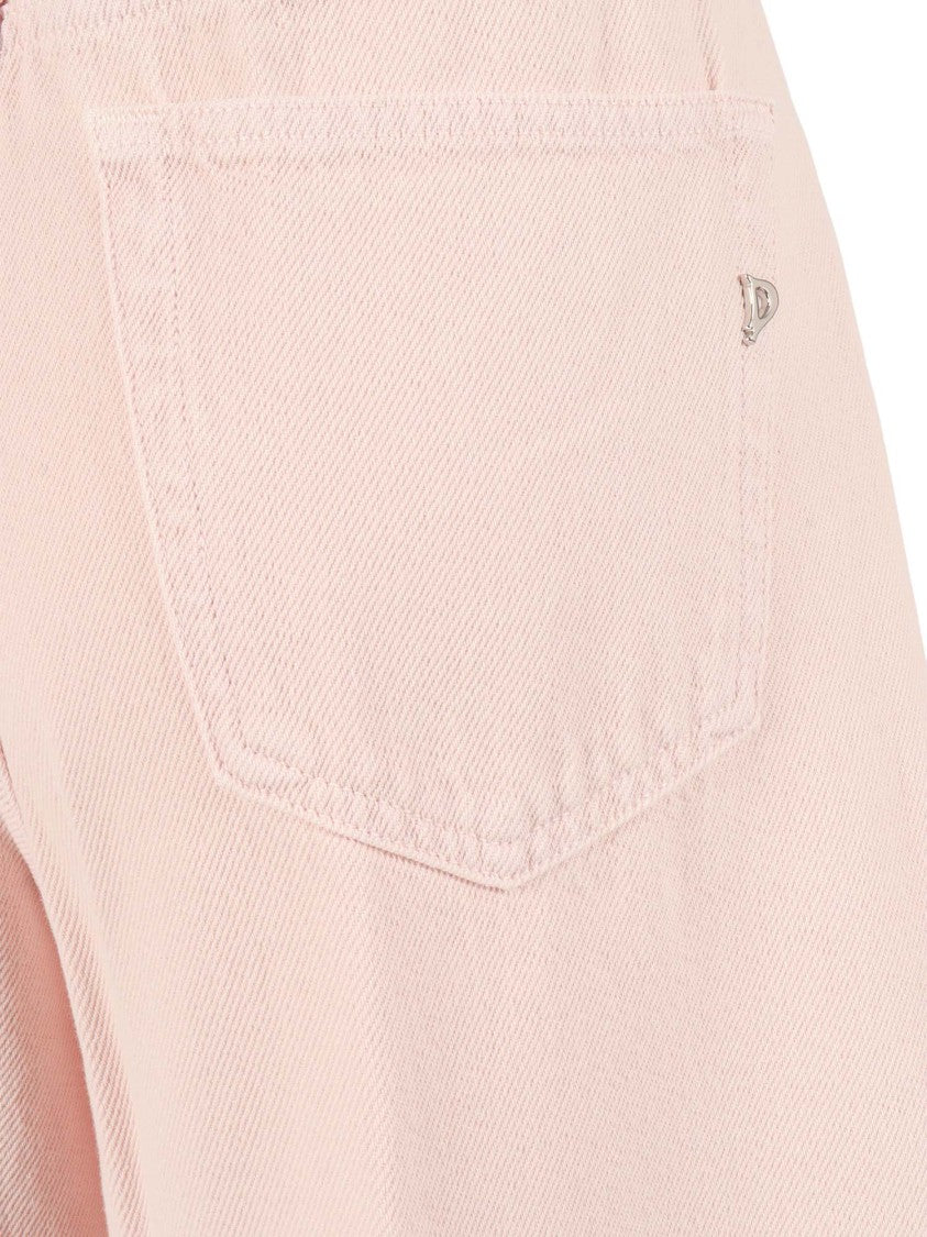 Dondup Wide Leg High Waisted Jeans
