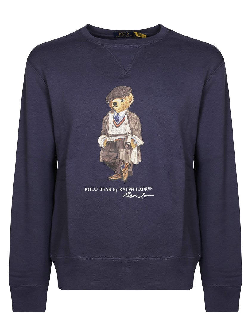 Polo Ralph Lauren Lscnm4 Teddy Bear Trench Sweater