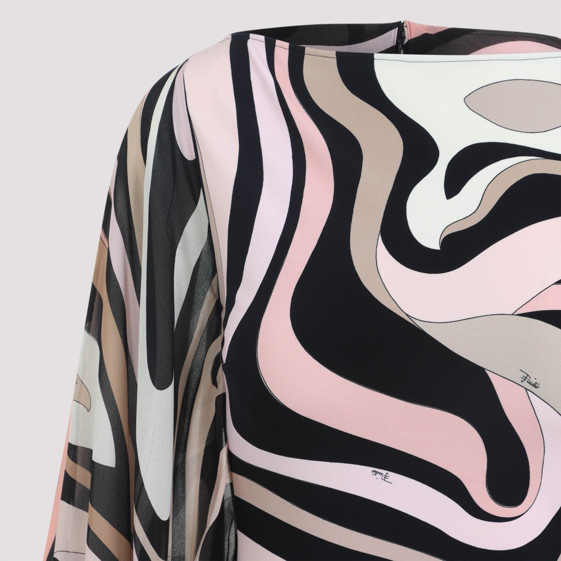 Pucci Multicolor Marmo Mexico Dress