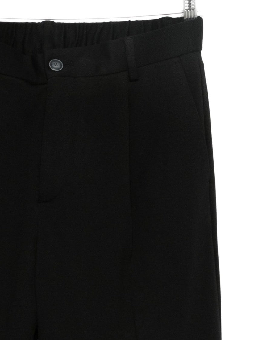 Daniele Alessandrini Tapered Fit Black Trousers