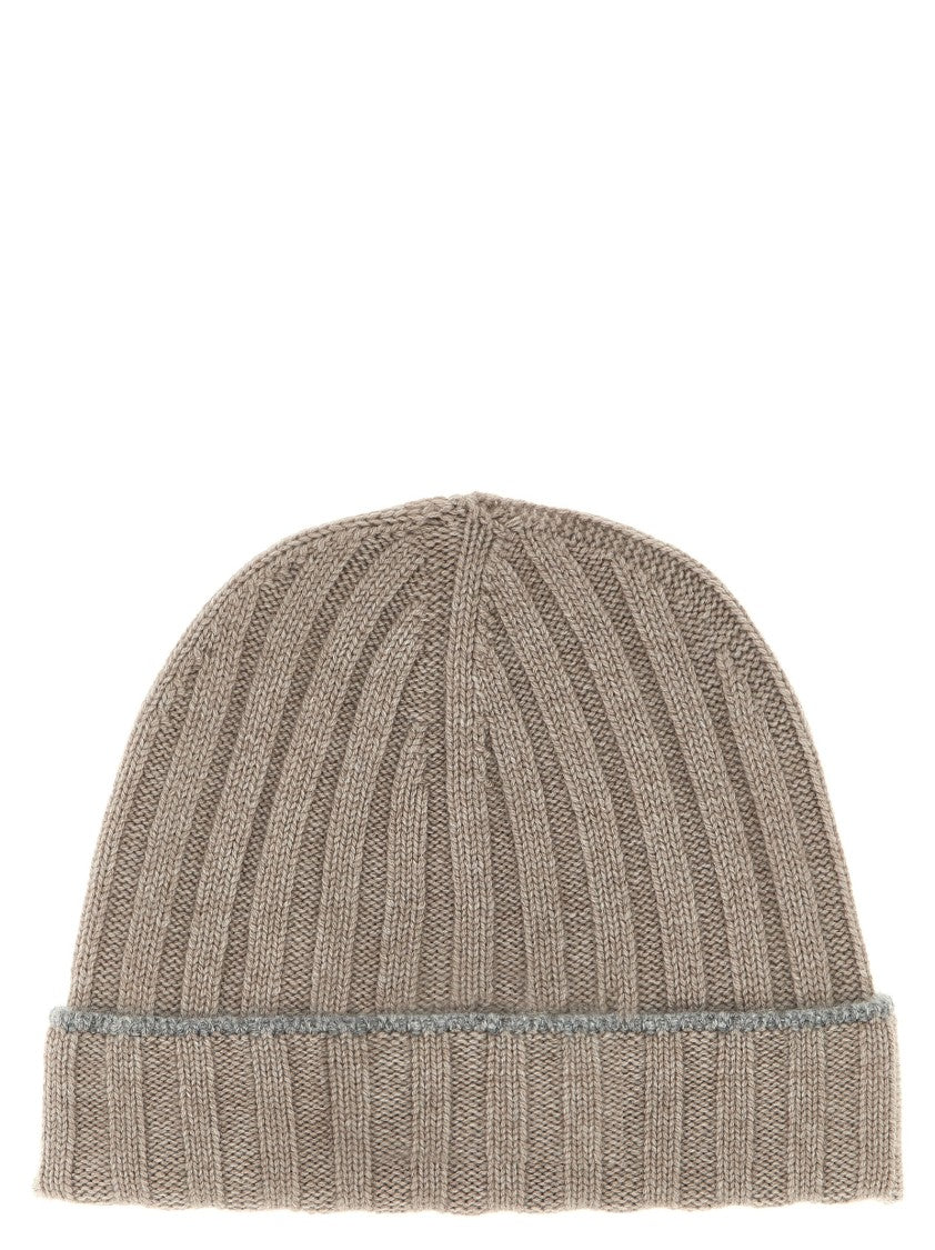 Brunello Cucinelli Cashmere Turn-Up Beanie