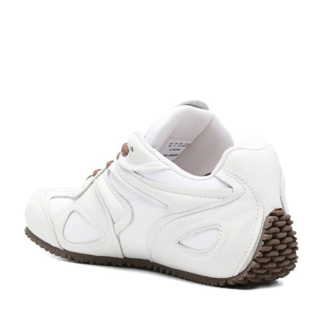 Axel Arigato White Slow Runner Panel-Detail Suede Sneakers