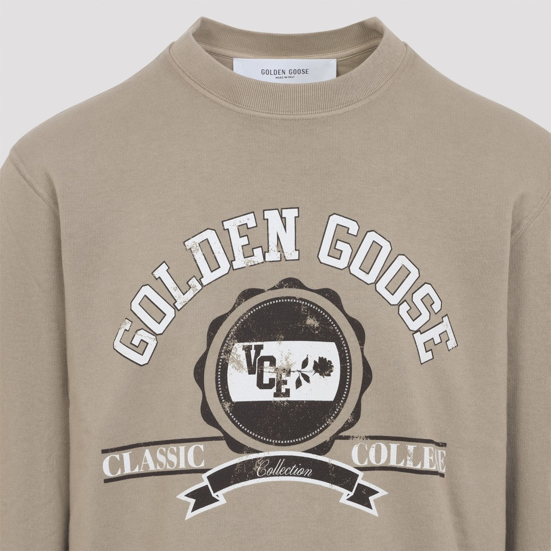 Golden Goose Beige Cotton Sweatshirt