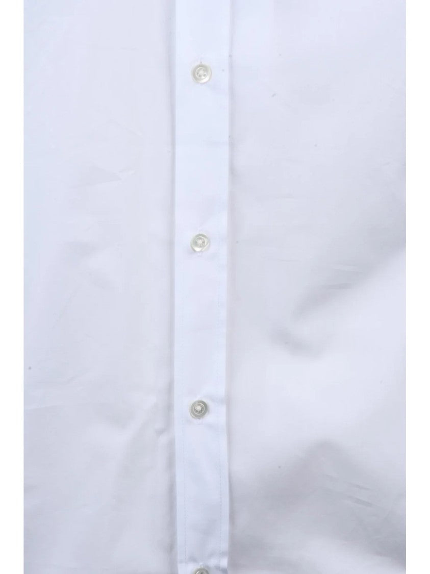 Maison Margiela White Cotton French-Cuff Shirt