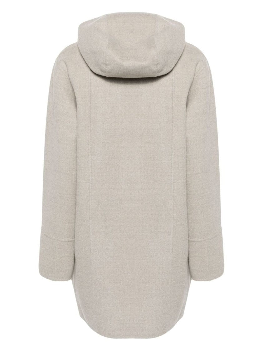 Eleventy Relaxed-Fit Full Zip Hoodie With Minimalist Design