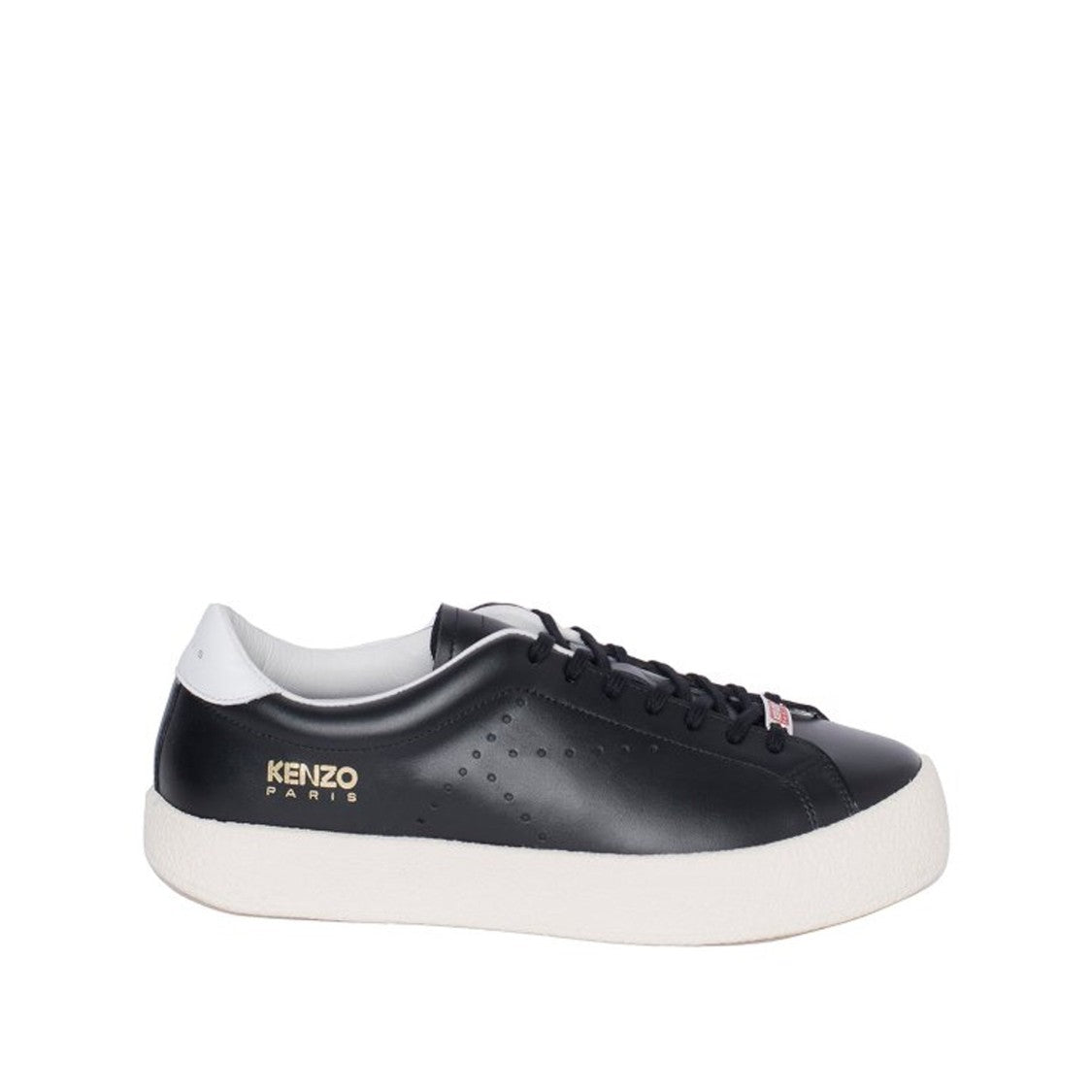 Kenzo Black Leather Sneakers