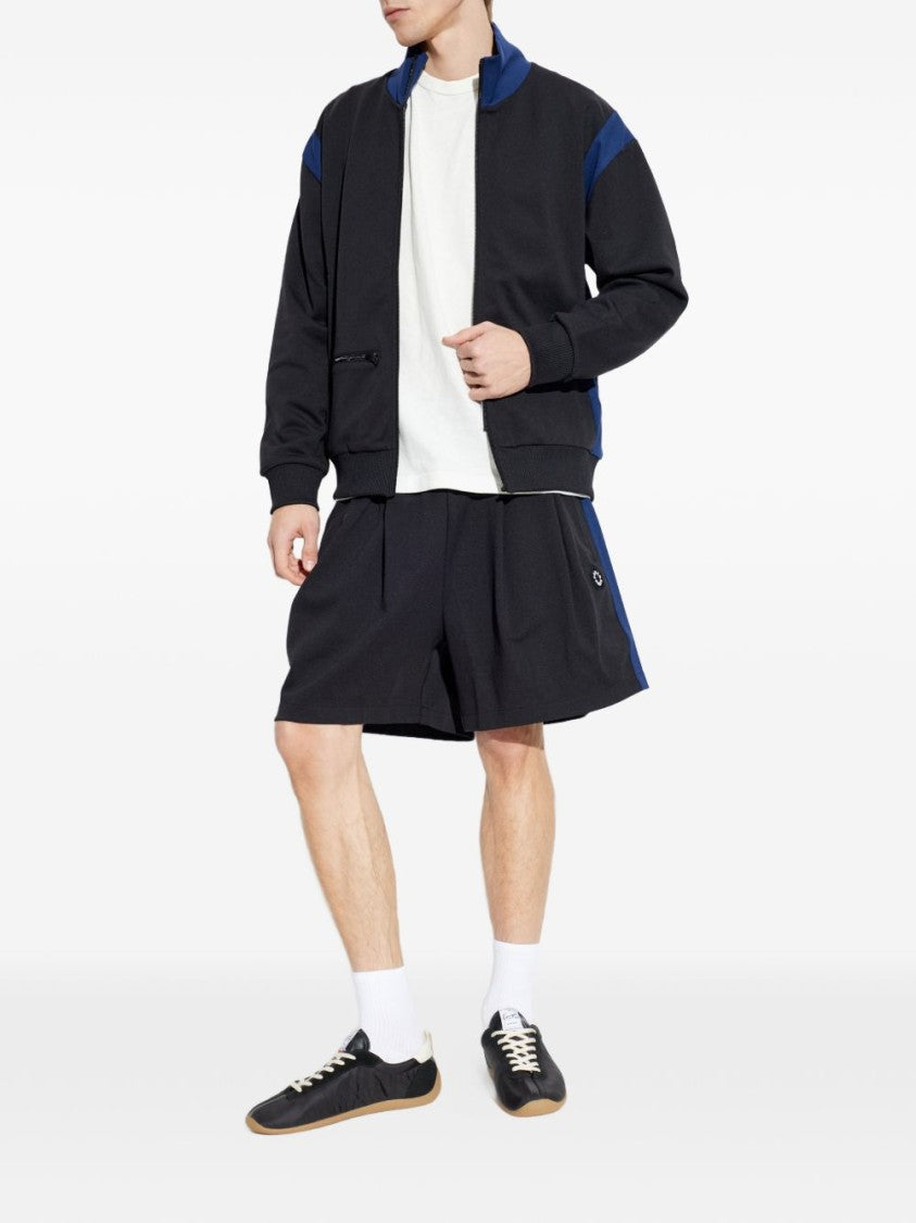 Kenzo Black Silk And Nylon Technical Jacket