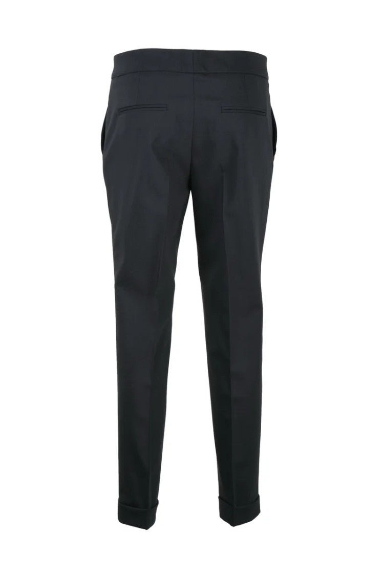 Etro Virgin Wool Trousers - Black