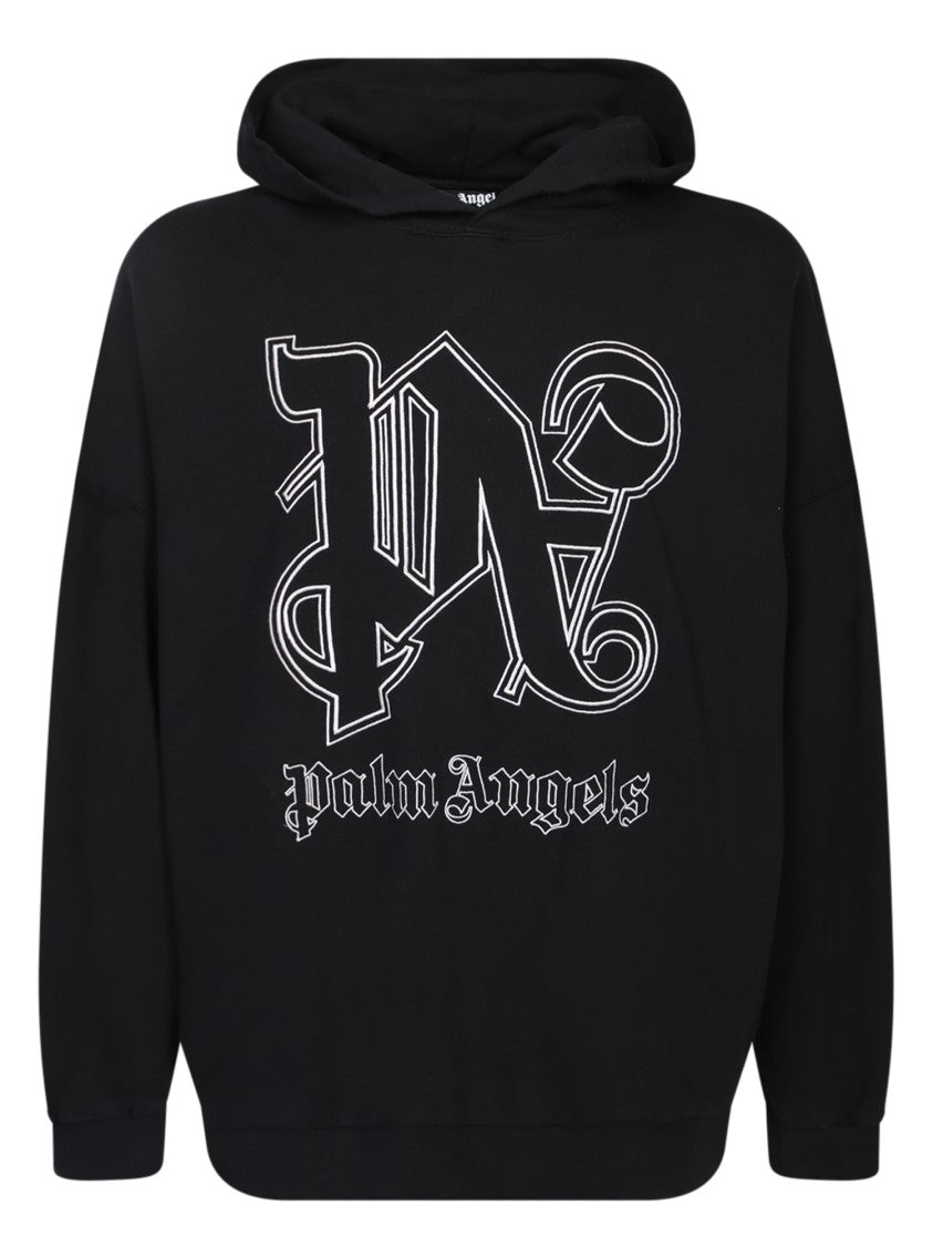 Palm Angels Classic Black Sweatshirt