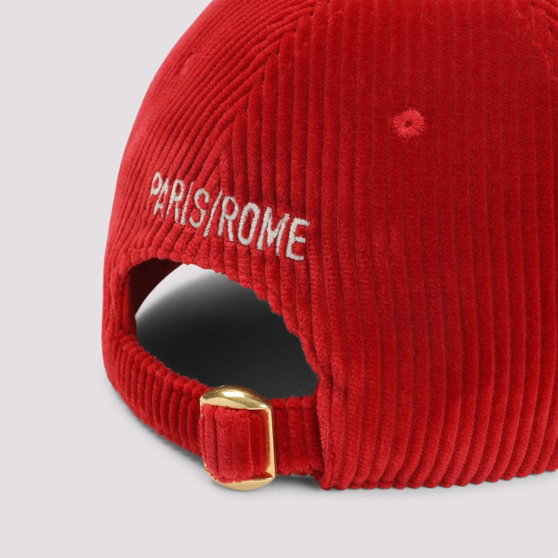 Valentino Garavani Red Cotton Chez Baseball Hat