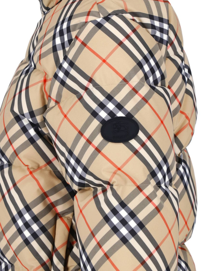 Burberry Beige Ambleside Quilted Down Jacket