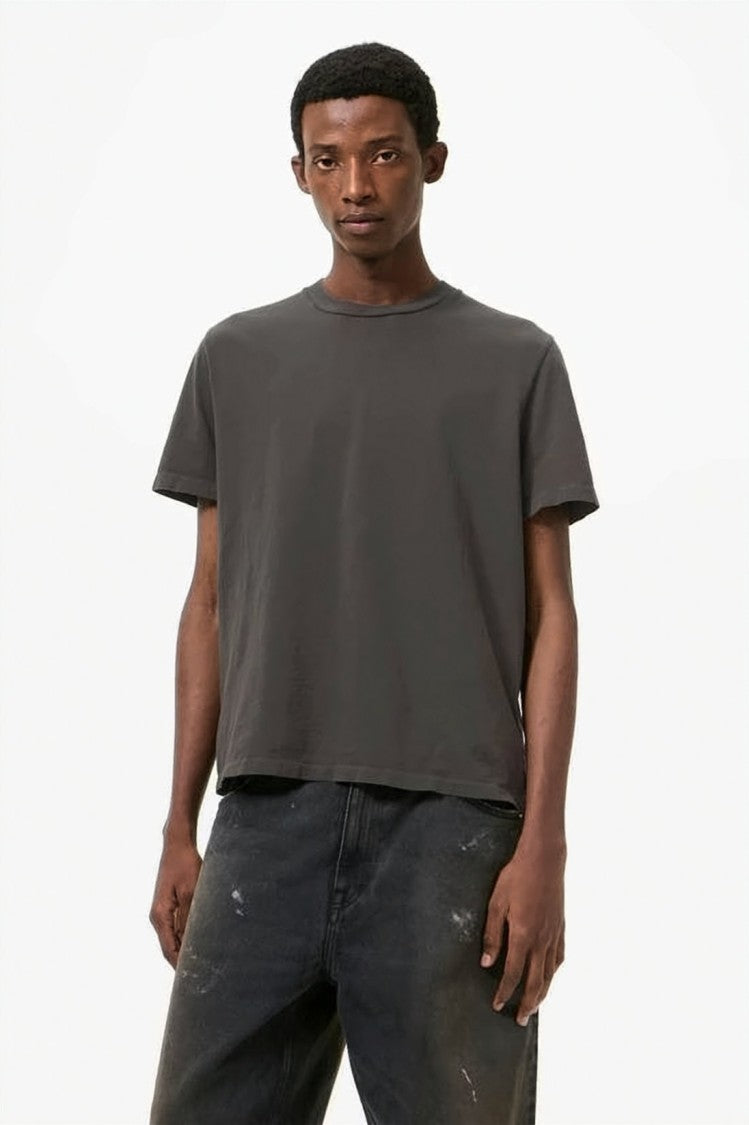 Our Legacy Boxy Grey T-Shirt With Crew Neckline