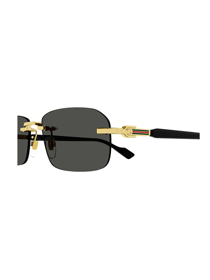 Gucci Rimless Rectangular Sunglasses