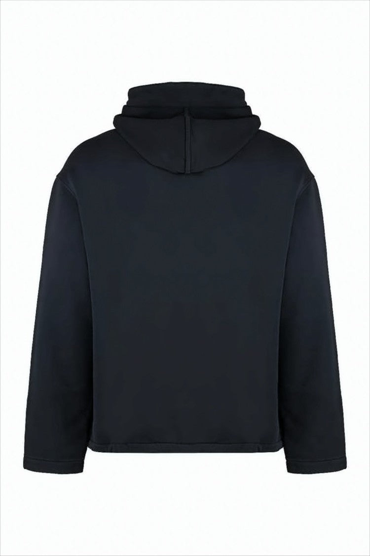 C.P. Company Cropped Half-Zip Jacket With Flap Pockets And Hood