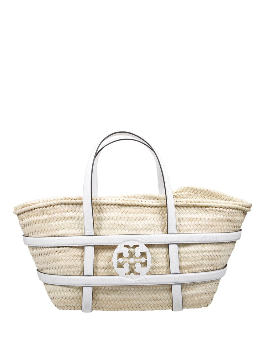 Tory Burch Ella Straw Basket Bag