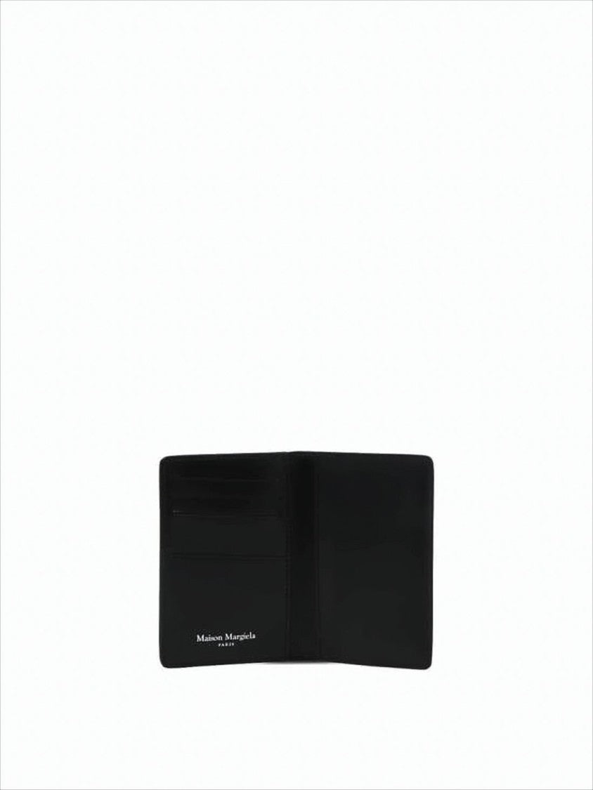 Maison Margiela Textured Calf Leather Bifold Card Wallet