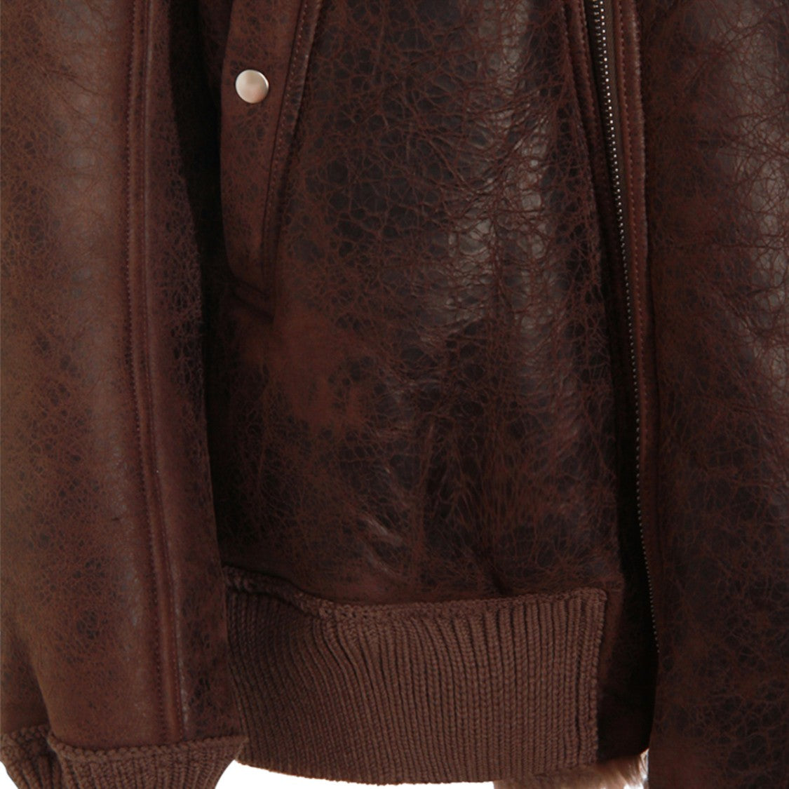 Rick Owens Hollywood Flight Leather Jacket