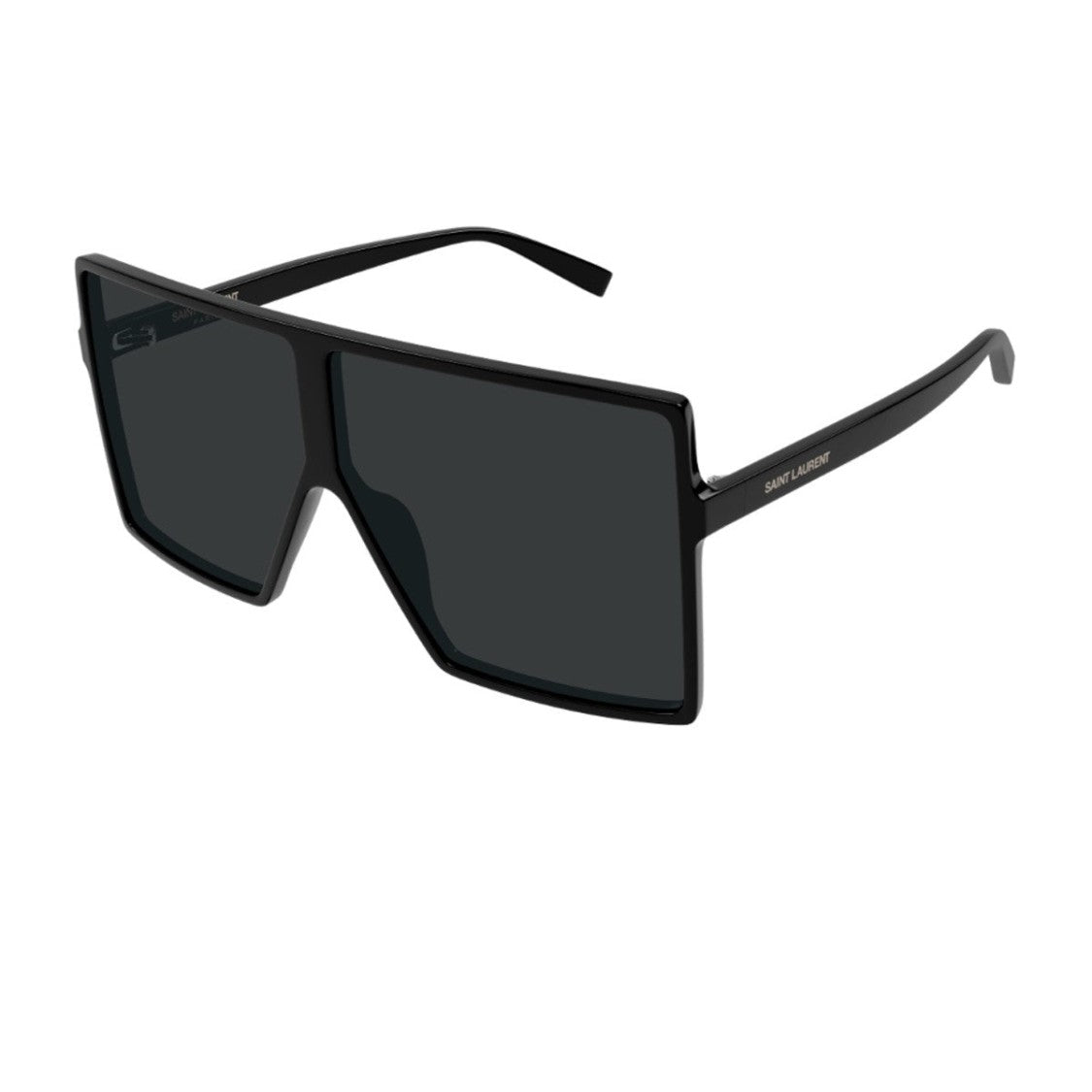 Saint Laurent Black Betty S Acetate Mask Sunglasses
