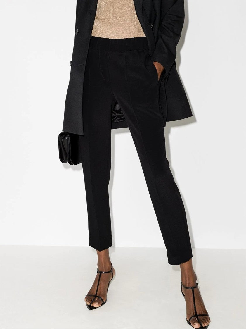 Brunello Cucinelli Tailored Black Trousers With Slim Fit