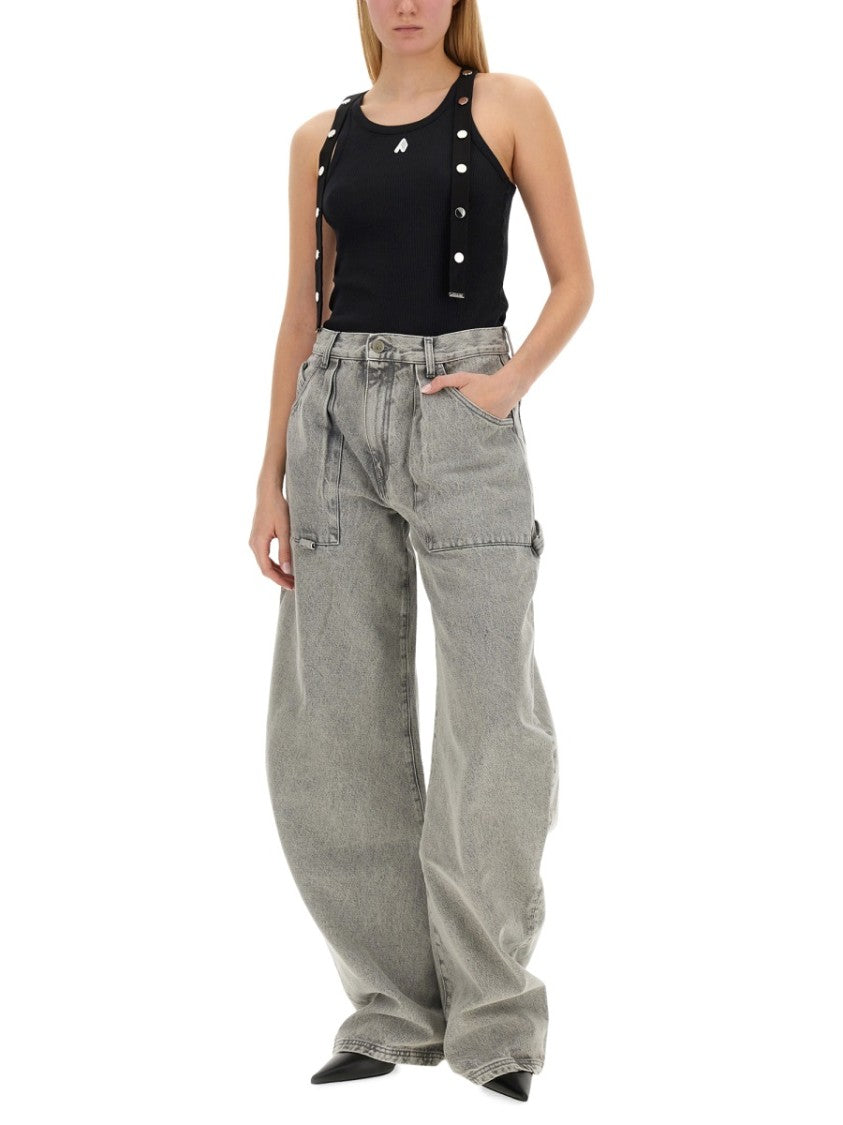 The Attico Jersey Tank Top