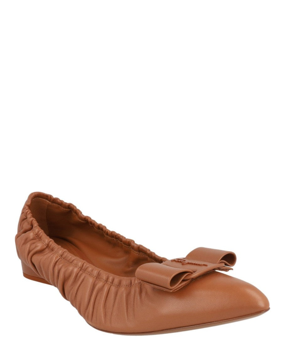 Ferragamo Viva Ruff Flats - Narrow Width