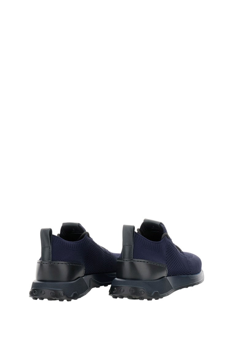 Tod's Mid-Volume Sneakers With Technical Fabric And Chunky Sole
