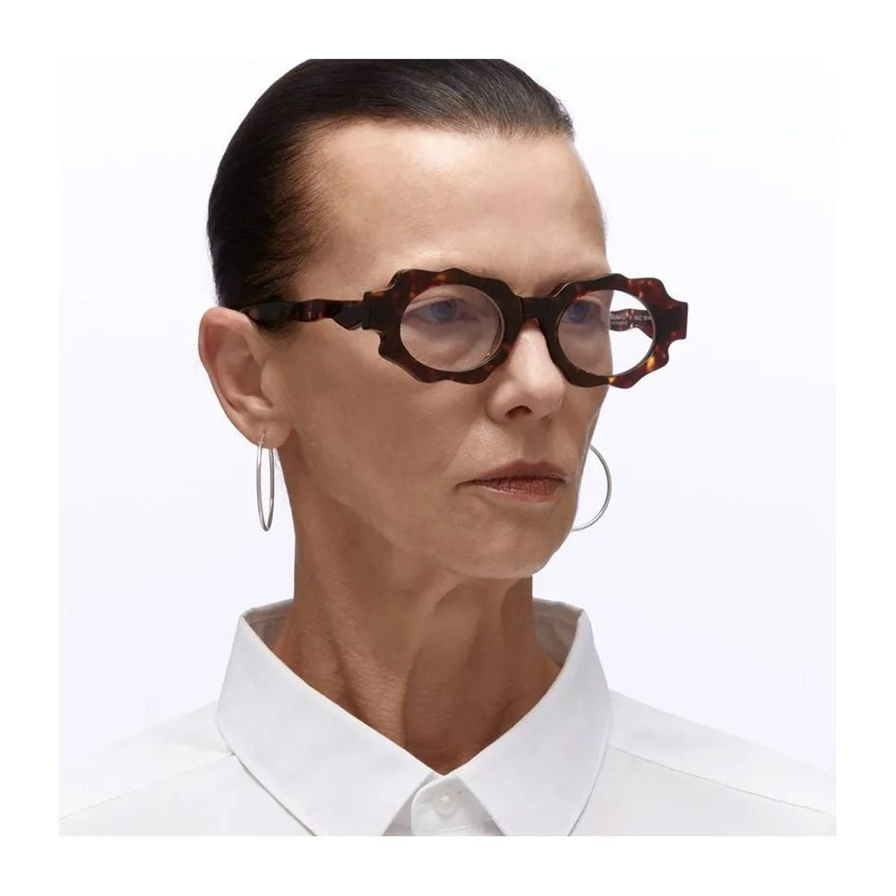 Kuboraum Mask G7 Sculpted Oval Tortoiseshell Eyewear
