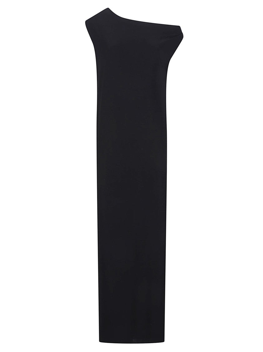 Norma Kamali Drop Shoulder Smooth Silhouette Dress