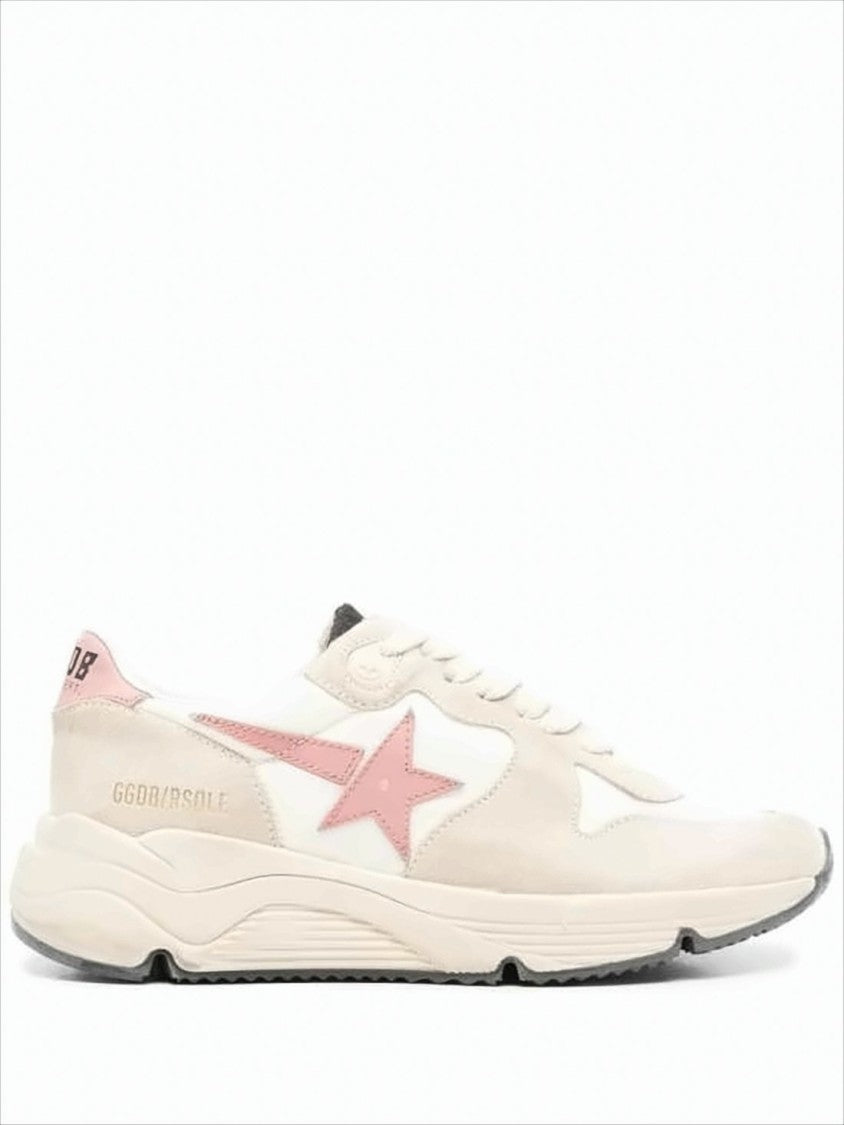 Golden Goose Sporty Nappa Leather And Suede Sneakers With Signature Star
