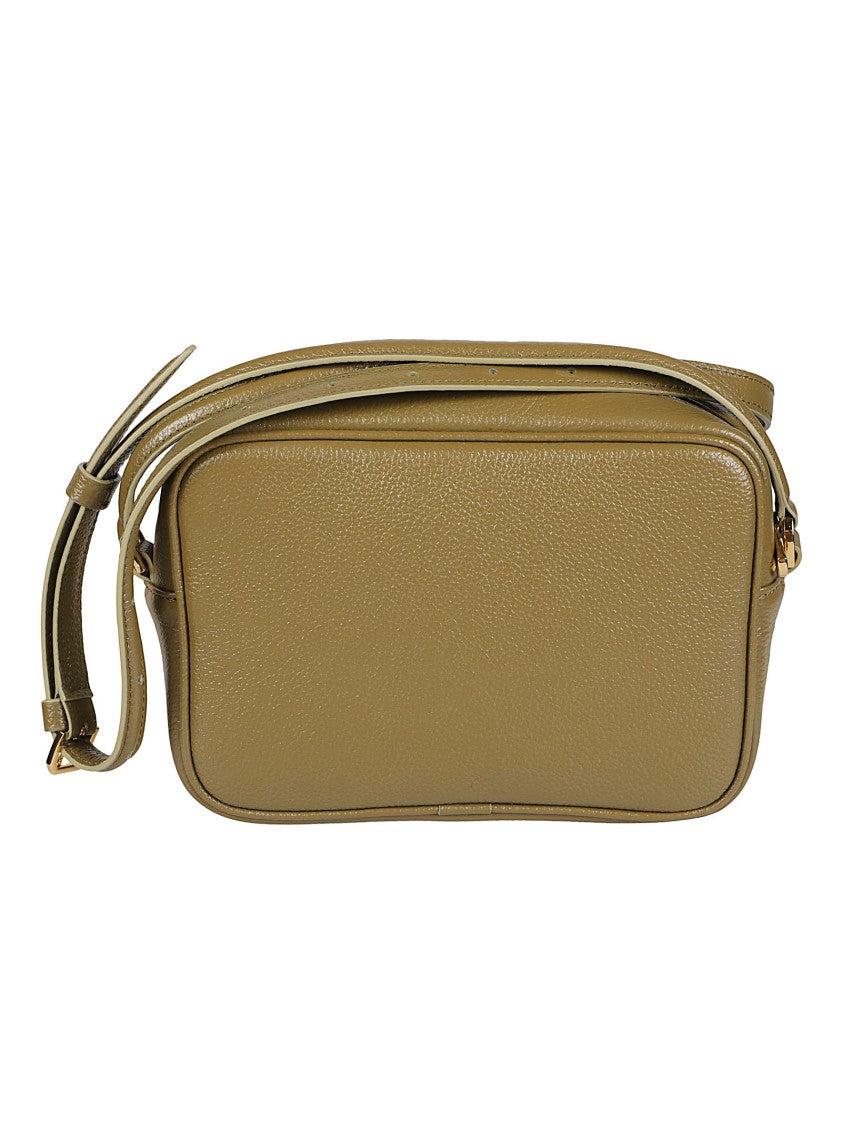 Patrizia Pepe All Day Rectangular Calfskin Shoulder Bag
