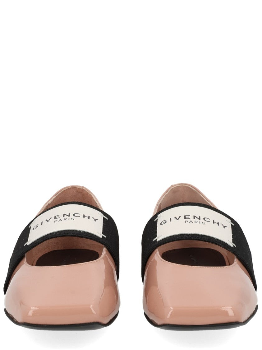 Givenchy Pink Glossy Pointed Flats