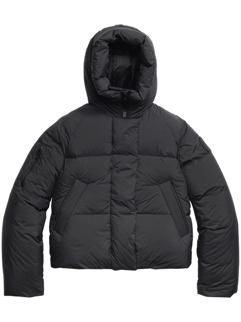 Canada Goose Chilliwack Puffer - Td Cropped Hooded Black Puffer Jacket