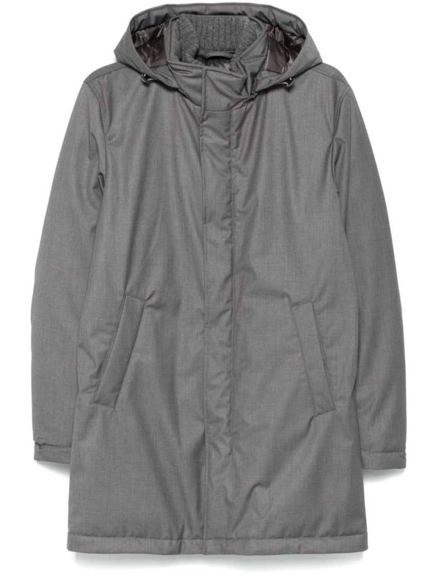 Herno Medium-Length Coat With Hood