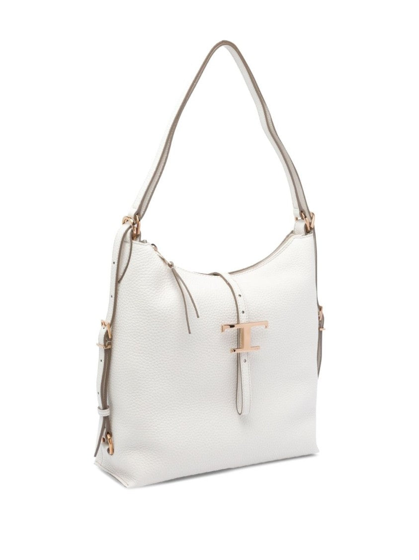 Tod's Textured Calfskin Leather Handbag
