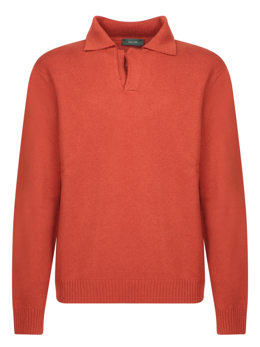 Zanone Classic Polo Shirt With Placket And Soft Knit Fabric