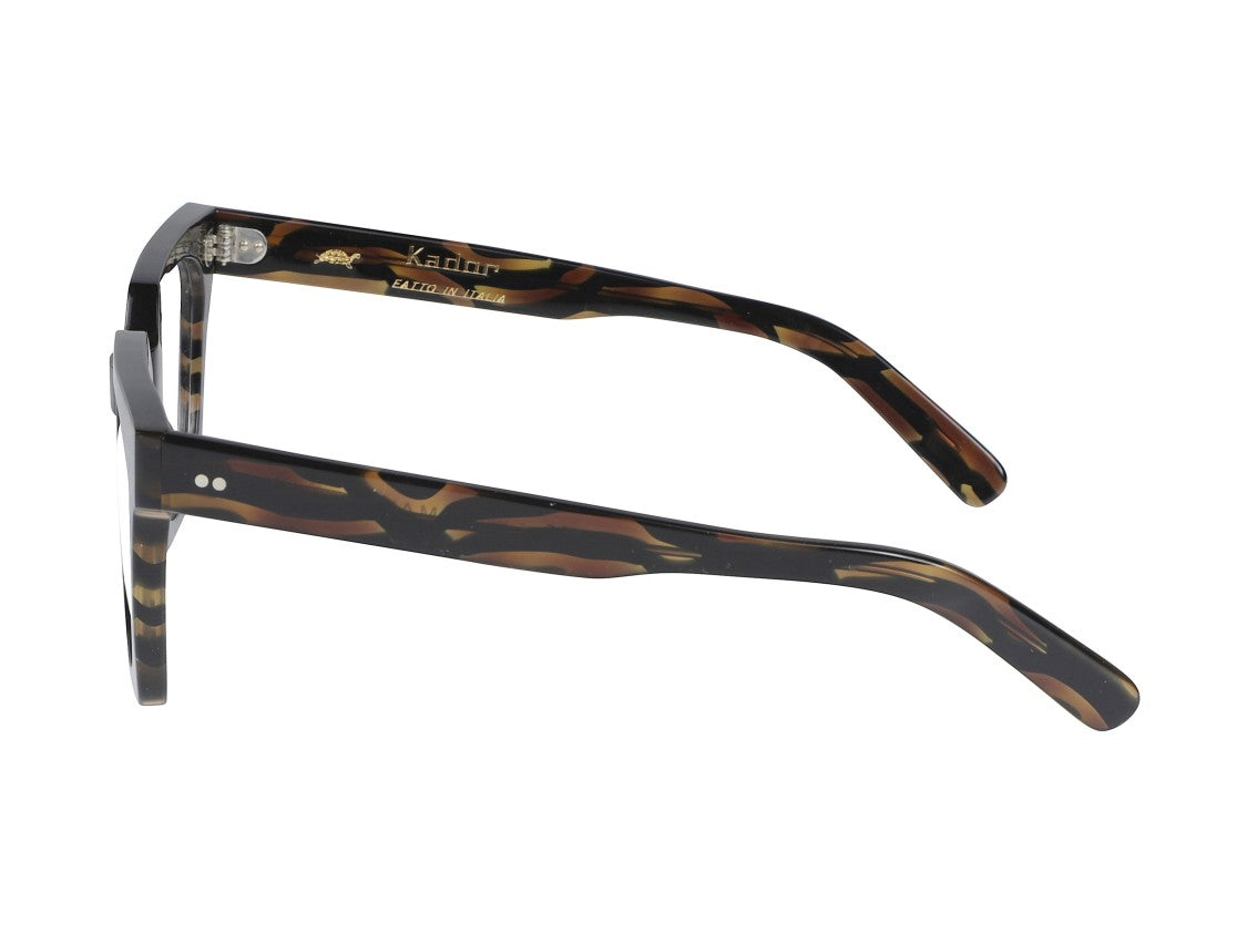 Kador Tortoiseshell Maya Oversized Square Eyeglasses