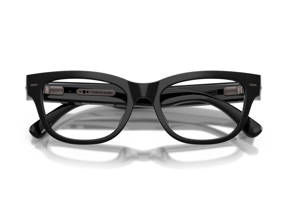 Nuance Audio 0Aw5006 Oversized Square Frame Sunglasses