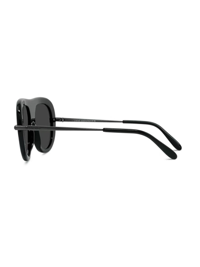 Loewe Lw40186i Bold Rounded Rectangular Sunglasses